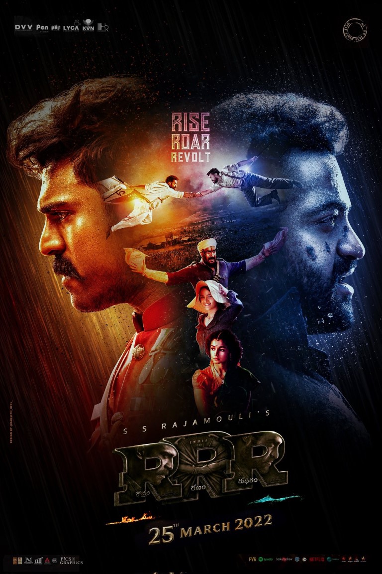 RRR - Rise Roar Revolt Full HD İzle Afişi